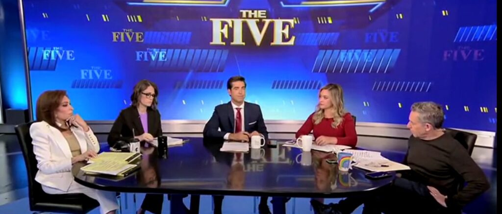 ‘delusional’:-gutfeld,-pavlich-rip-‘the-five’-panelist-for-defending-biden’s-israel-speech