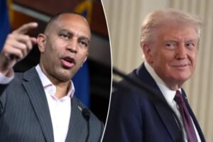 jeffries’s-criticism-of-trump’s-ai-video-sparks-another-video