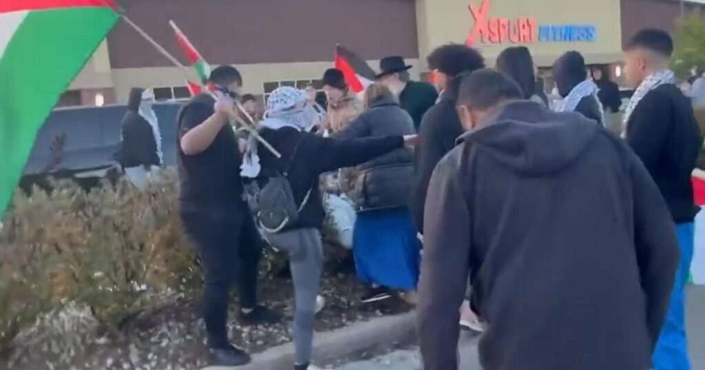 “i-was-punched-repeatedly,-kicked-in-the-head”-–-tpusa-member-violently-attacked-by-pro-hamas-mob-near-pro-israel-event-in-illinois-(video)-|-the-gateway-pundit-|-by-cristina-laila