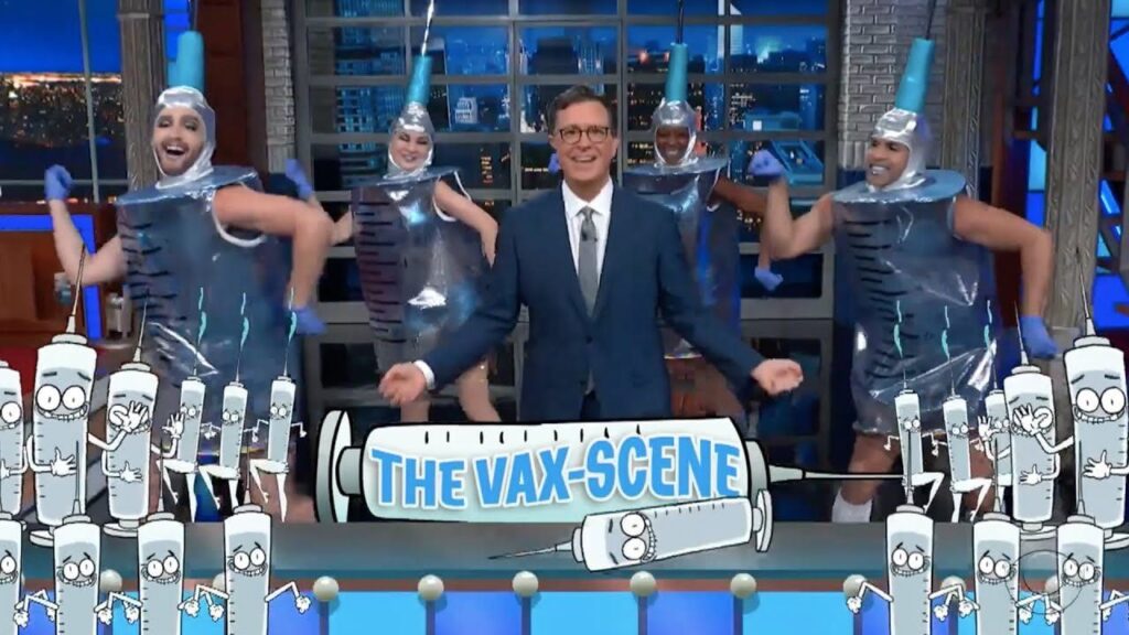 the-late-show-shut-down-last-week-as-ultra-vaxxed-stephen-colbert-dealt-with-third-round-of-covid-|-the-gateway-pundit-|-by-mike-lachance