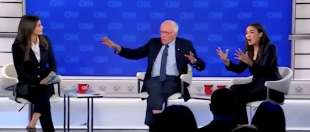 aoc,-bernie-sanders-blow-their-tops-when-asked-if-she-will-challenge-chuck-schumer-in-primary