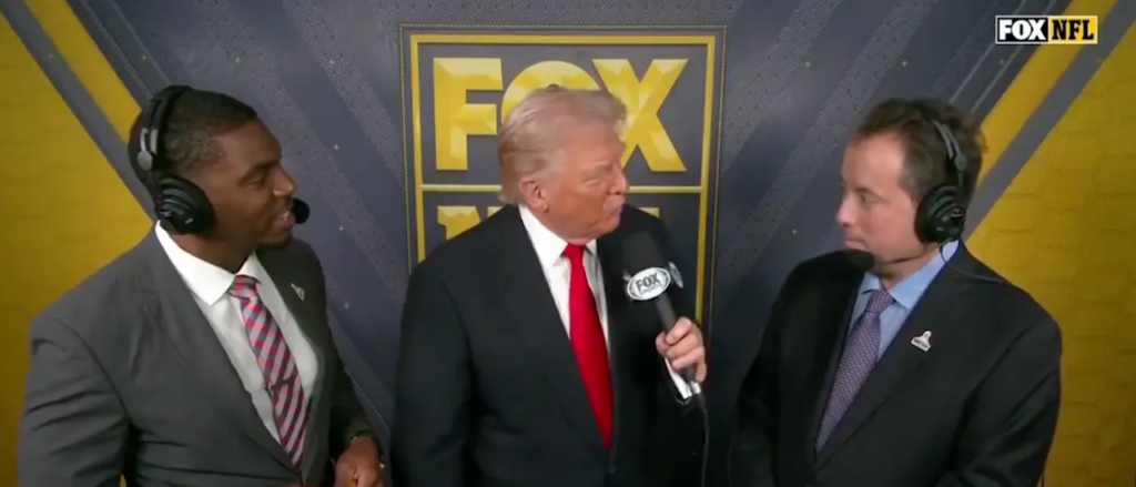 trump-takes-over-broadcast-booth-for-sunday-nfl-matchup