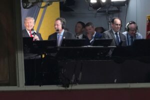 trump-does-play-by-play-in-the-broadcast-booth-of-commanders-game