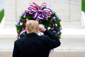 watch-live:-trump-participates-in-wreath-laying-ceremony-on-veterans-day