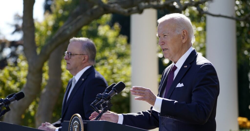 biden-welcomes-new-house-speaker-mike-johnson:-‘we-have-to-get-moving’