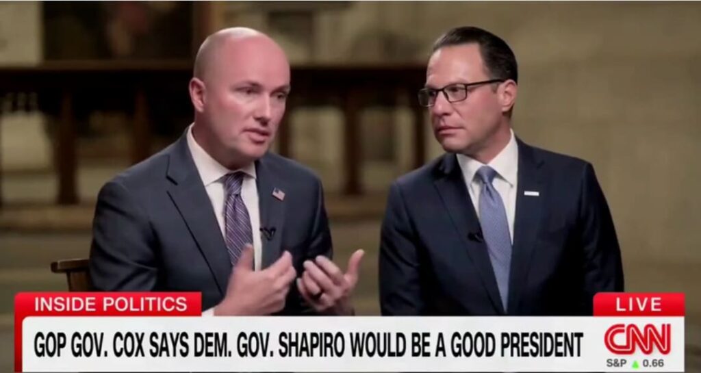gop-utah-governor-cox-pushes-democrat-pennsylvania-governor-shapiro-for-president-|-joe-hoft