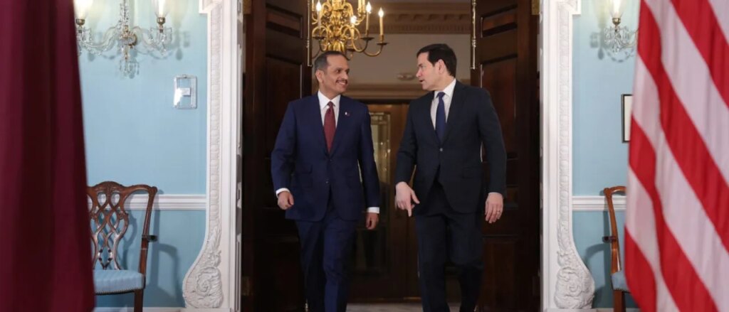 qatar-holds-flurry-of-meetings-with-top-trump-officials,-both-home-and-abroad