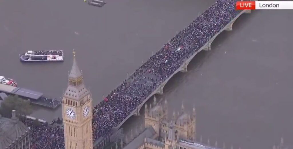 happening-now:-tens-of-thousands-protest-against-israel-in-london-–-chants-for-“intifada”-|-the-gateway-pundit-|-by-jim-hoft