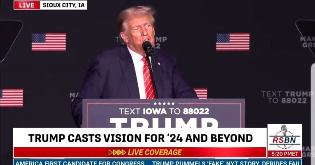 president-trump-slams-“crooked-joe-biden”-in-fiery-sioux-city,-iowa-speech-(video)-|-the-gateway-pundit-|-by-david-greyson