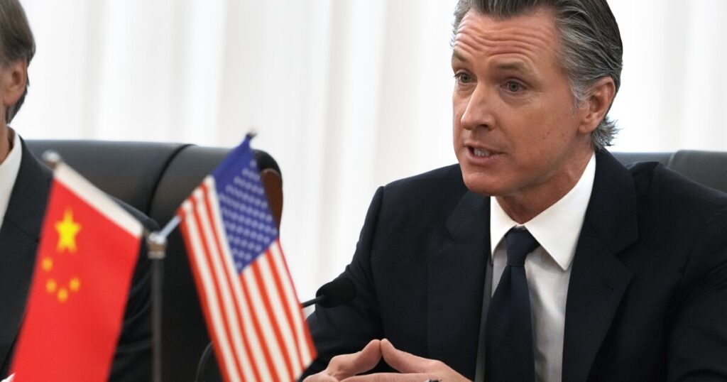 gov.-gavin-newsom-gets-schooled-online-after-basketball-foul-in-chinese-school-yard