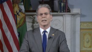 watch:-scott-bessent-unleashes-on-gavin-newsom-at-davos,-gives-him-a-painful-new-nickname