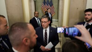 johnson-throws-cold-water-on-congress-stepping-in-to-codify-trump’s-tariffs