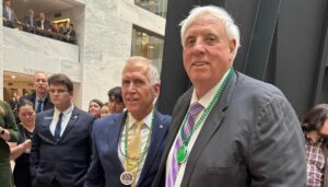 jim-justice,-of-babydog-fame,-offers-to-take-over-tillis-dog-parade