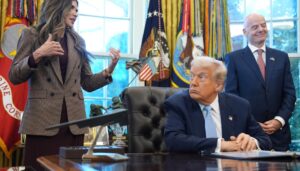 trump-confirms-ire-over-noem-$220-million-ad-campaign:-‘didn’t-know’