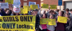 loudoun-county-students-walk-out-of-school-over-policy-allowing-boys-in-girls-locker-rooms