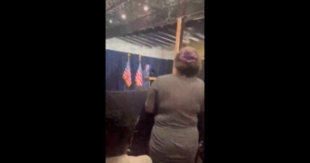 “ceasefire-right-now!”-joe-biden-heckled-by-bearded-female-rabbi-demanding-israel-stop-fighting-hamas-during-fundraiser-in-minneapolis-–-then-he-gives-a-pathetic,-pandering-response-(video)-|-the-gateway-pundit-|-by-cullen-linebarger