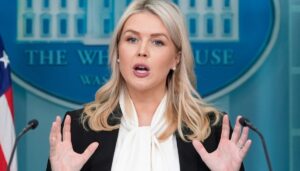 watch-live:-karoline-leavitt-holds-press-briefing-amid-iran-war