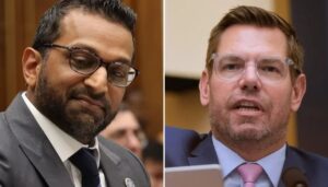 patel-prepping-release-of-files-on-eric-swalwell’s-ties-to-alleged-spy