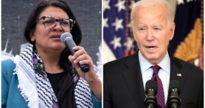 rashida-tlaib-accuses-biden-of-‘cheering-on’-netanyahu’s-‘ethnic-cleansing’-in-latest-remarks