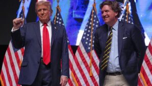 tucker-carlson-insists-he-hasn’t-‘fallen-out’-with-trump-over-iran