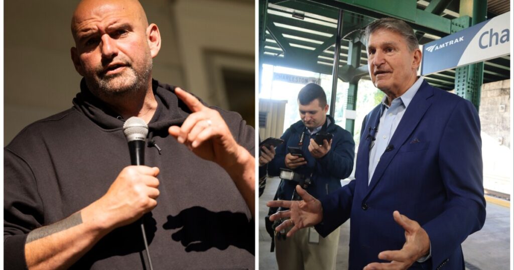 fetterman-laughs-at-manchin-following-dress-code-fight-as-attacks-on-democrats-increase