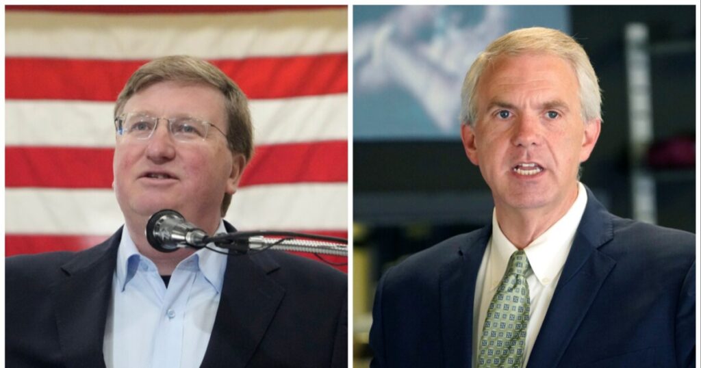 november-to-remember:-mississippi-gov.-tate-reeves-seeks-to-fend-off-democrat-brandon-presley