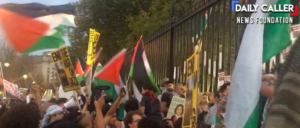 pro-palestinian-protesters-swarm-outside-white-house-chanting-‘allahu-akbar’