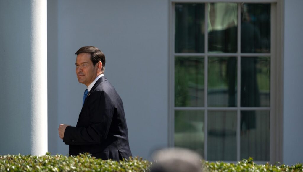 watch-live:-rubio-replaces-leavitt-for-white-house-press-briefing