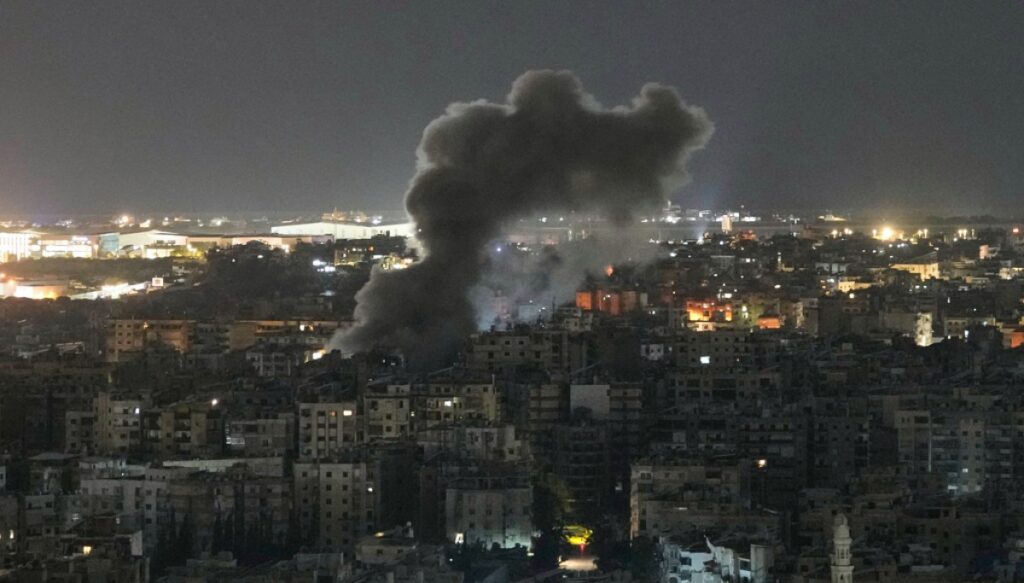 israel-strikes-beirut-for-first-time-since-lebanon-ceasefire