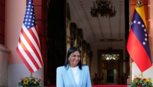 delcy-rodriguez-says-venezuela-will-‘never’-be-51st-us-state