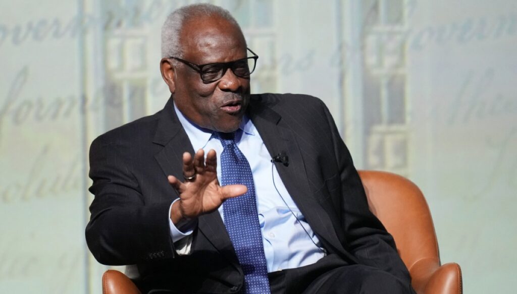 clarence-thomas-says-heightened-threats-make-it-harder-to-attend-events