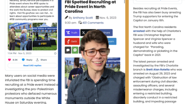 victor-reacts:-fbi-spotted-recruiting-at-pride-event-(video)-|-the-gateway-pundit-|-by-victor-nieves