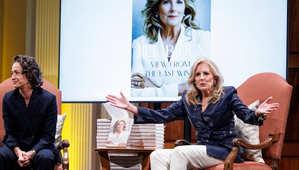 jill-biden-skirts-substance-for-softballs-as-birthday-book-tour-comes-to-dc