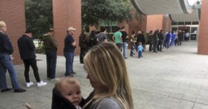 republican-poll-greeter-stands-ground-against-‘unhinged’-liberal-in-viral-clip