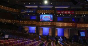 biden-harris-campaign-surrounds-gop-debate-venue-with-‘dark-brandon’-memes