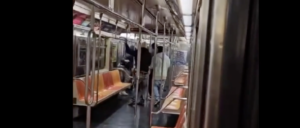 report:-officer-gets-pummeled-after-two-groups-of-knife-wielding-men-brawl-on-subway