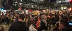 ‘just-trying-to-get-to-work’:-protesters-block-traffic-ahead-of-biden’s-meeting-with-xi
