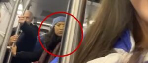 ‘f*ck-all-you-guys’:-video-shows-woman-launching-unhinged-tirade-toward-jewish-children-on-dc-subway