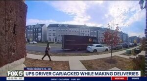 maryland:-female-ups-driver-carjacked-at-gunpoint-in-broad-daylight-(video)