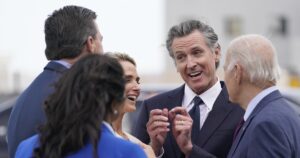 newsom-takes-victory-lap-on-infrastructure-win-after-polls-show-his-california-support-slipping