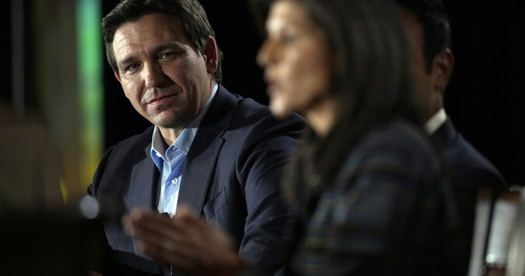 desantis-claims-haley’s-comments-on-abortion-did-not-‘go-well-with-the-crowd’