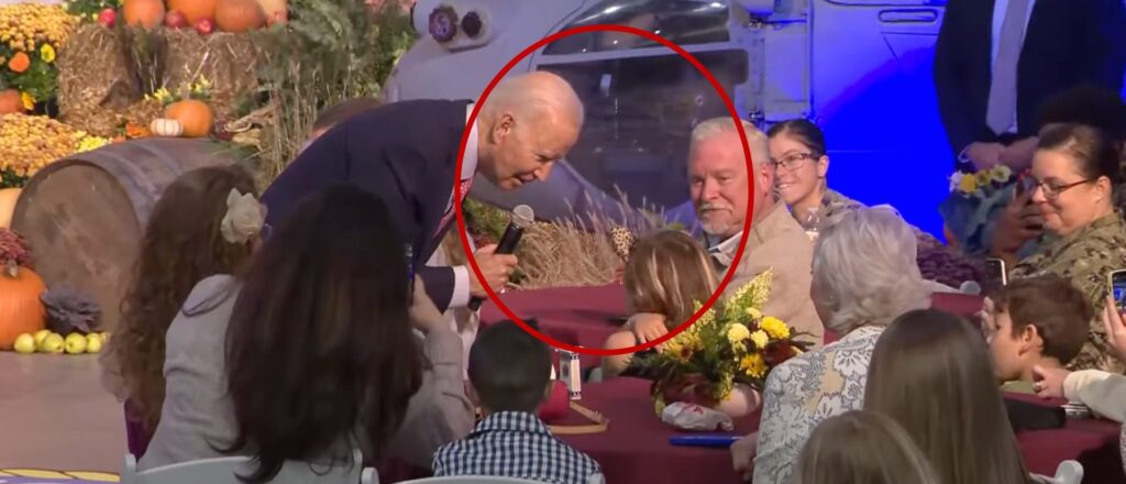‘i-love-your-ears’:-biden-singles-out-6-year-old-child-in-the-crowd-during-a-‘friendsgiving-dinner’