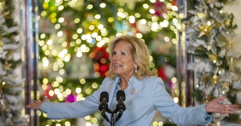 watch-live:-jill-biden-hosts-frozen-performance-for-military-families