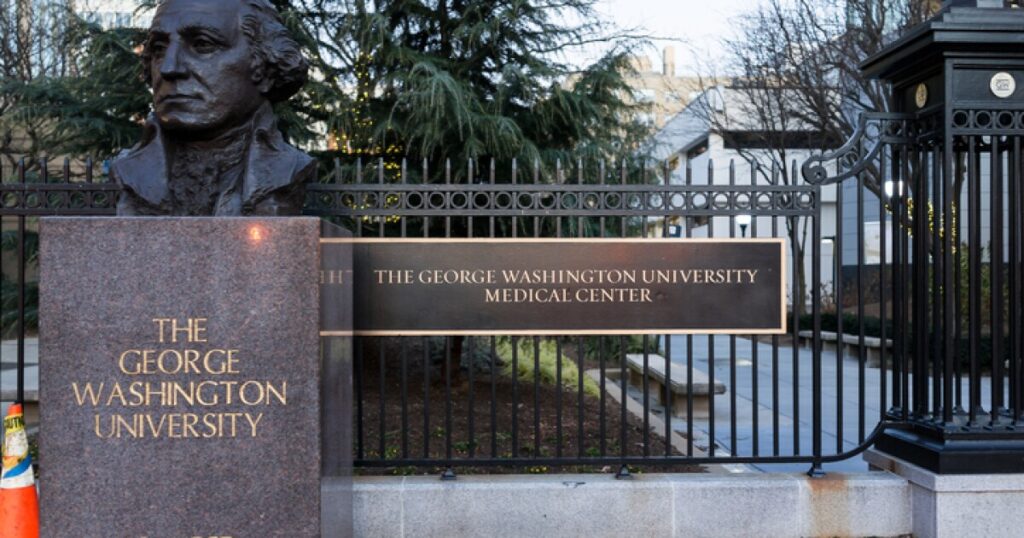 gwu-students-occupy-building-entrance-in-pro-palestinian-protest-while-taunted-by-aim-billboard