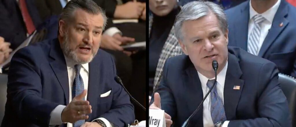 ‘hiding-behind-the-skirts-of-the-attorney-general’:-ted-cruz-slams-fbi-director-over-handling-of-hunter-biden-probe