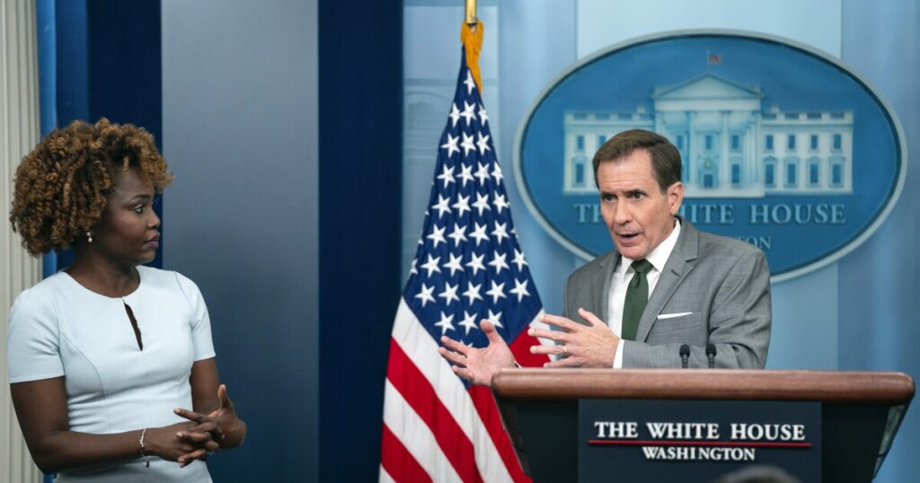 watch-live:-white-house-holds-press-briefing-with-karine-jean-pierre-and-john-kirby