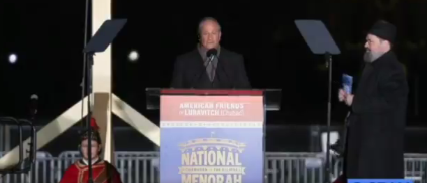 kamala’s-husband-condemns-college-presidents-at-hanukkah-event