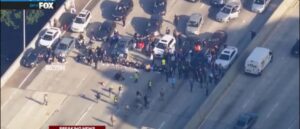 protesters-create-massive-traffic-jam-after-blocking-freeway-in-los-angeles
