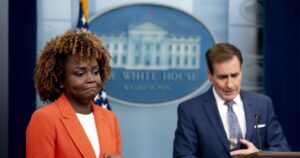 watch-live:-white-house-press-secretary-karine-jean-pierre-and-john-kirby-hold-press-briefing