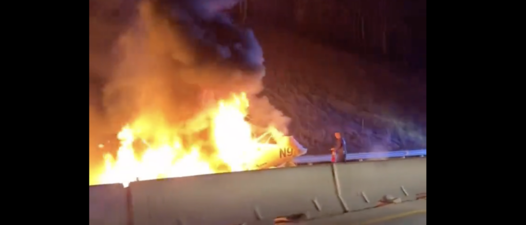 airplane-reportedly-crashes-on-highway.-video-shows-fiery-aftermath